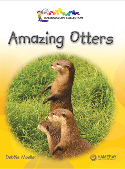Cover of a children's book called Amazing Otters