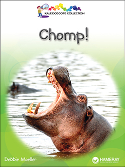 Cover of a children's book titled Chomp